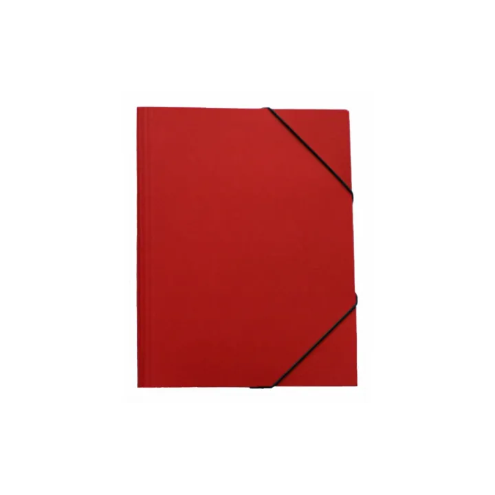 EROLA Portfolio à ruban élastique Pressboard A4 Rouge, 1 pièce