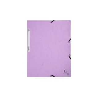 Exacompta Portfolio à ruban élastique Aquarel A4, Pastel Mauve