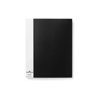 DURABLE Chemises de présentation Duralook A4 Noir, 30 enveloppes