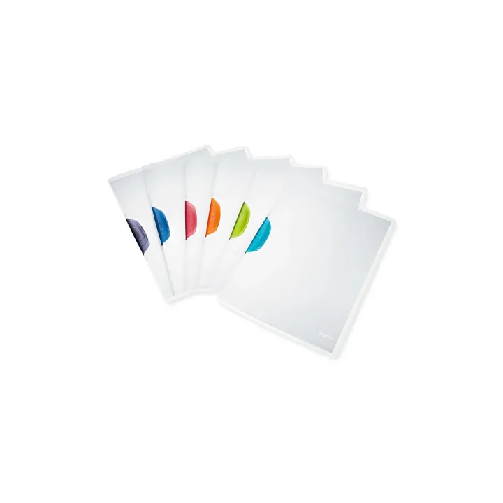 Leitz Chemises à clip Color-Clip Magic Assorti-Semi-transparent