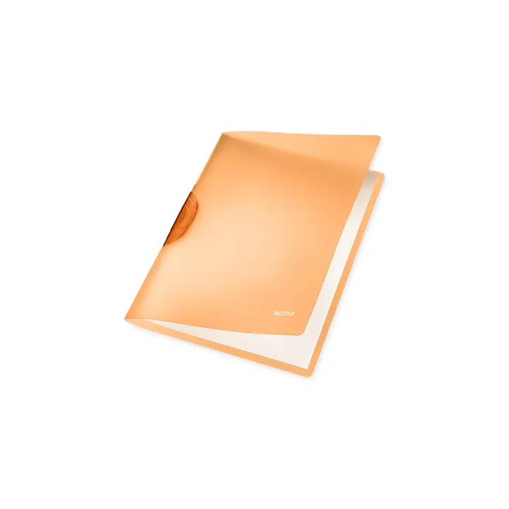 Leitz Chemises à clip Color Clip Rainbow Orange-Semi-transparent