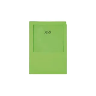 ELCO Pochette transparente Ordo Transpor Vert100 pièces