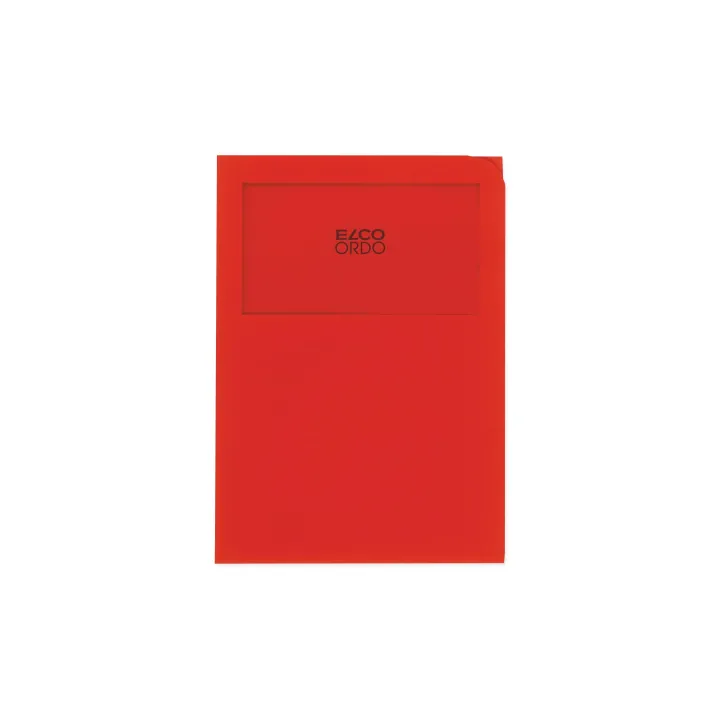 ELCO Pochette transparente Ordo Classico Rougesans pré-impression, 100 pièces