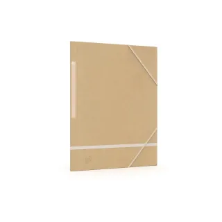 Oxford Portfolio à ruban élastique A4, Beige