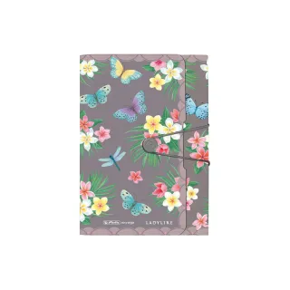 Herlitz Classeur à soufflet Ladylike Butterflies A4, 12 compartiments extensibles