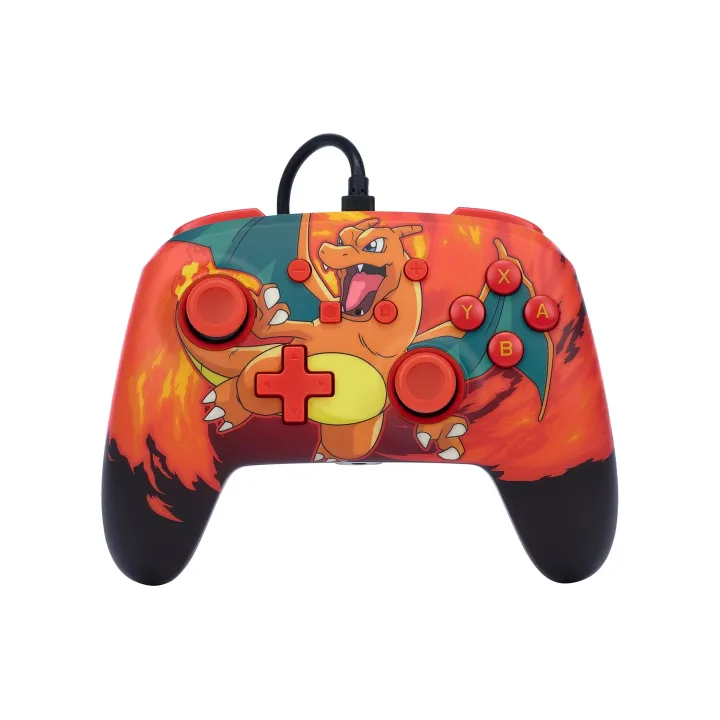 Power A Enhanced Wired Controller Pokémon: Charizard Vortex