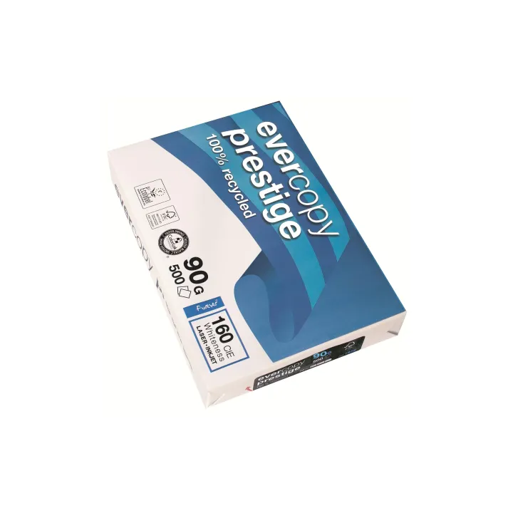 Evercopy Papier pour photocopie Prestige A4, Extra-blanc, 90 g-m²,2500 Blatt