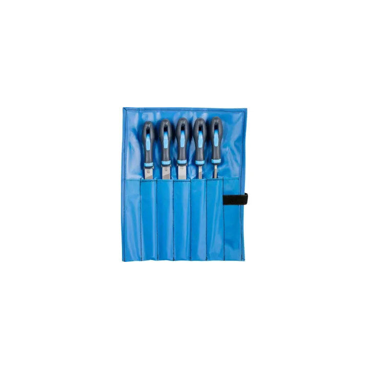 Pferd Set de limes-râpes datelier WR 5 pcs. 200 mm