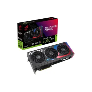 ASUS ROG Carte graphique Strix GeForce RTX 4070 SUPER OC Edition 12 GB