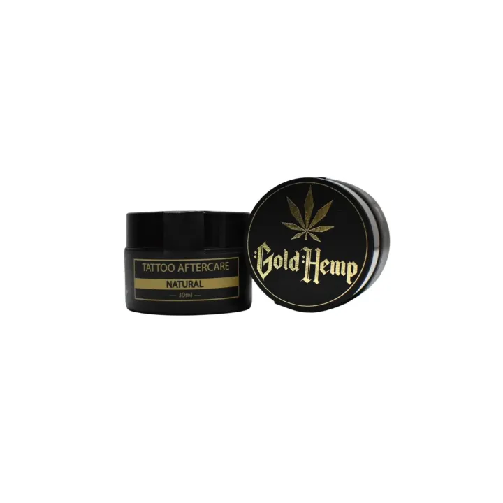 GoldHemp Crème de soin pour tatouage Natural 30 ml