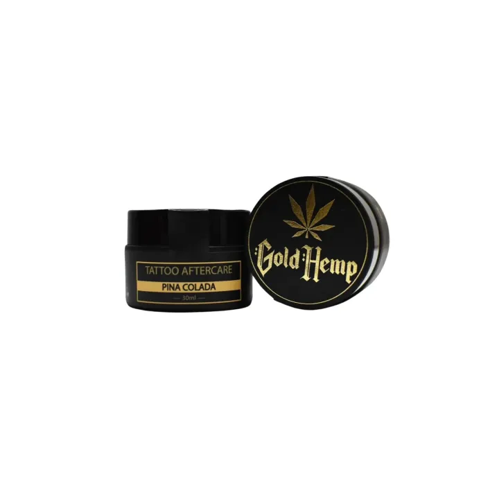 GoldHemp Crème de soin pour tatouage Pina Colada 30 ml