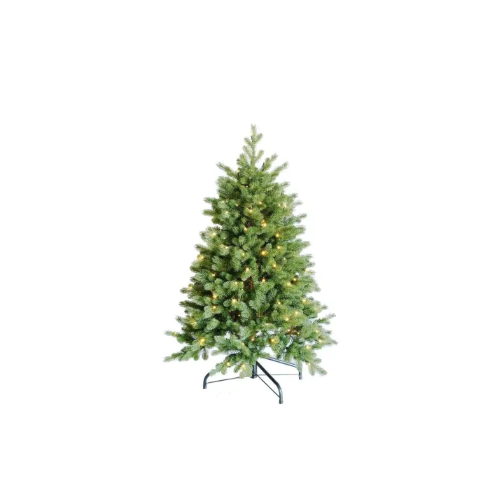 Botanic-Haus Sapin de Noël De Luxe 256 LEDs Easy Shape, 150 cm