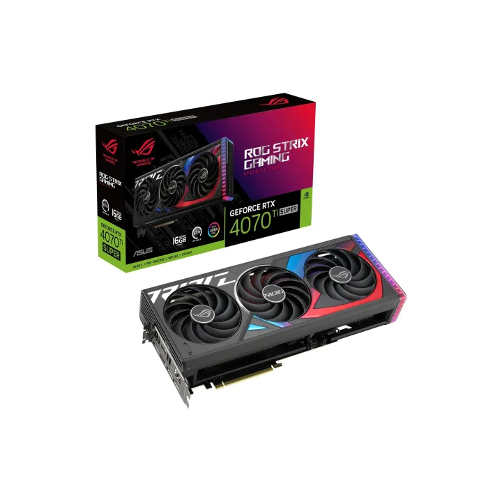 ASUS ROG Carte graphique Strix GeForce RTX 4070 Ti SUPER 16 GB