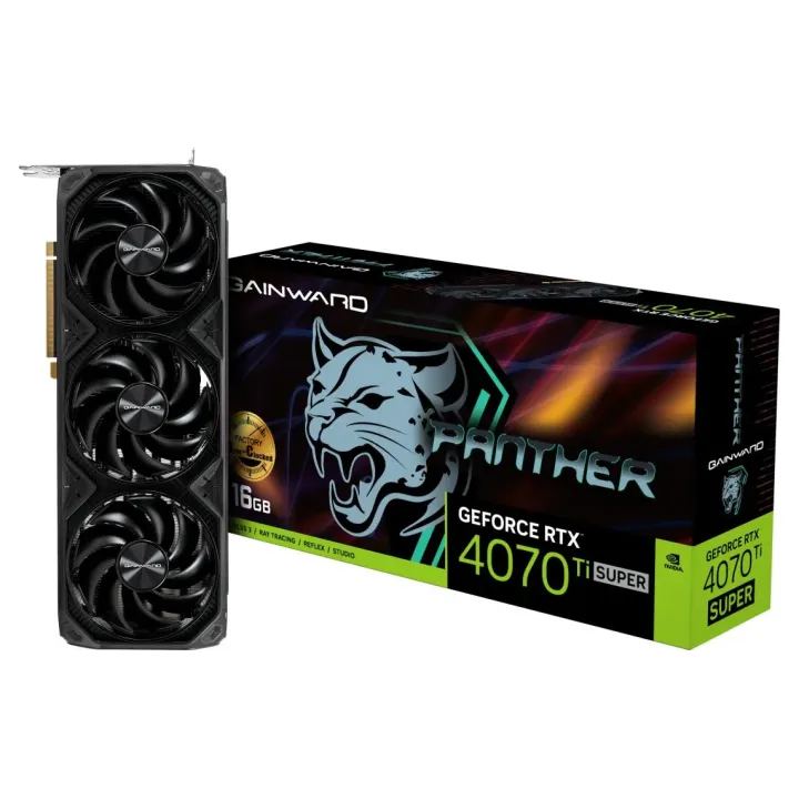 Gainward Carte graphique GeForce RTX 4070 Ti Super Panther OC 16 GB