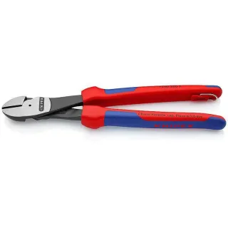 Knipex Pinces coupantes de côté à forte démultiplication 250 mm avec œillet