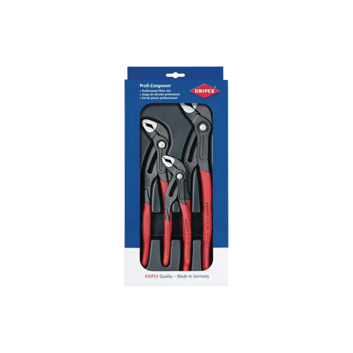 Knipex Jeux de pinces Cobra 3 parties