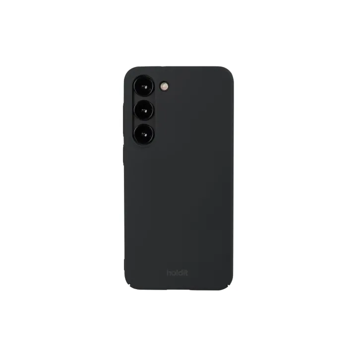 Holdit Coque arrière Silicone Galaxy S24 Noir