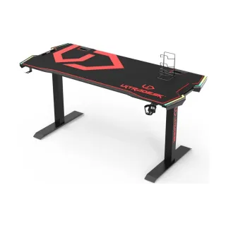 Ultradesk Table de jeu Force Rouge