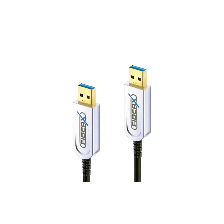 FiberX Câble USB 3.1 FX-I640 AOC USB A - USB A 50 m