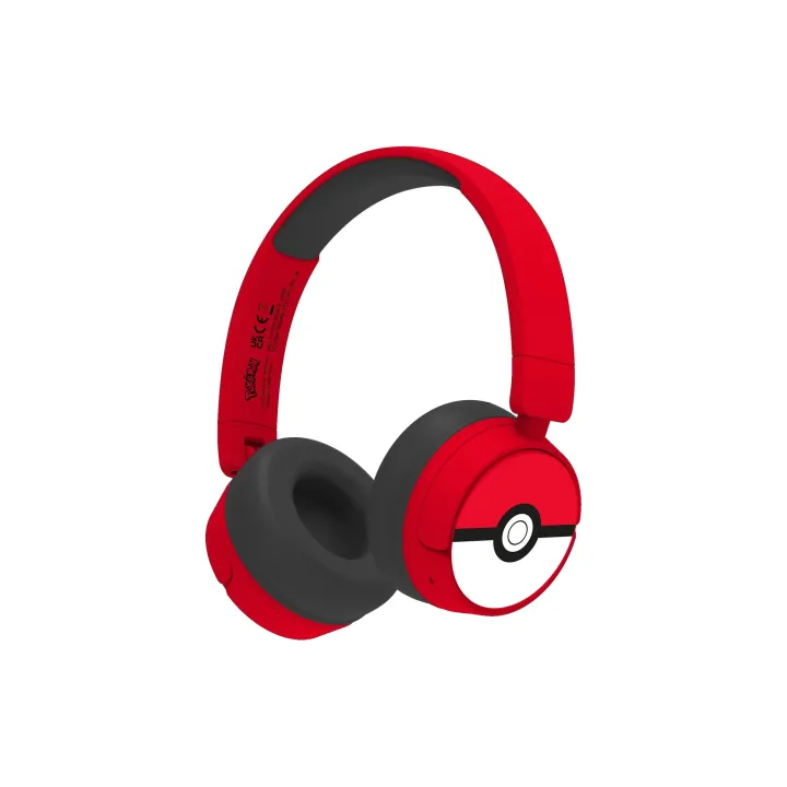 OTL Casques extra-auriculaires Pokémon Poké ball Rouge  Blanc