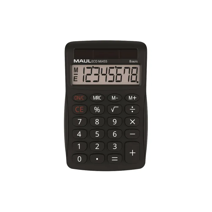 Maul Calculatrice ECO MJ455 Noir