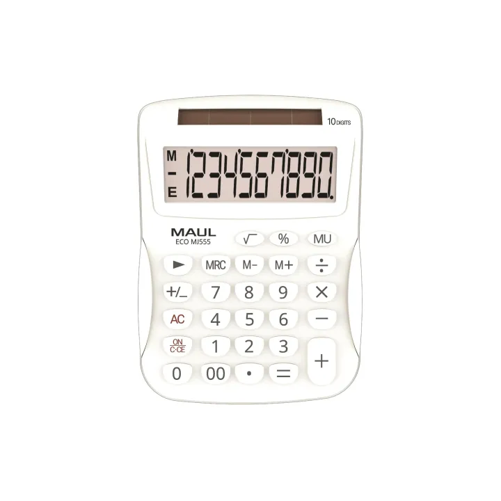 Maul Calculatrice ECO MJ555 Blanc