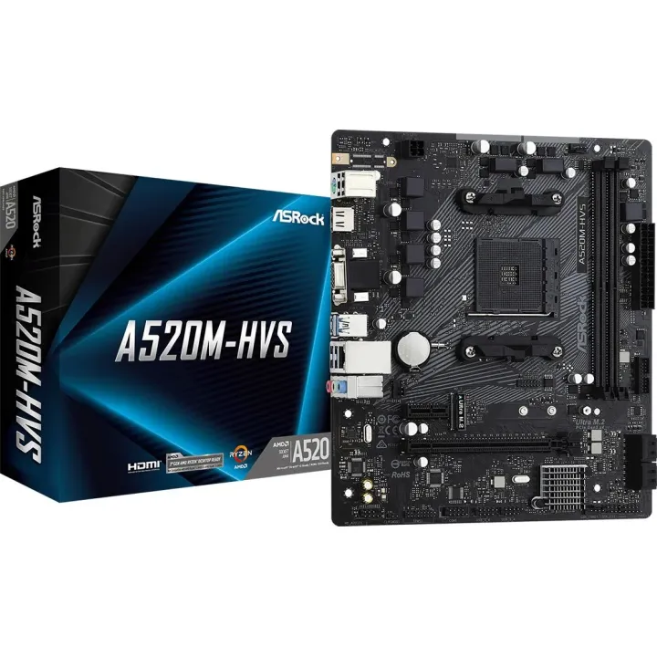 ASRock Carte mère A520M-HVS