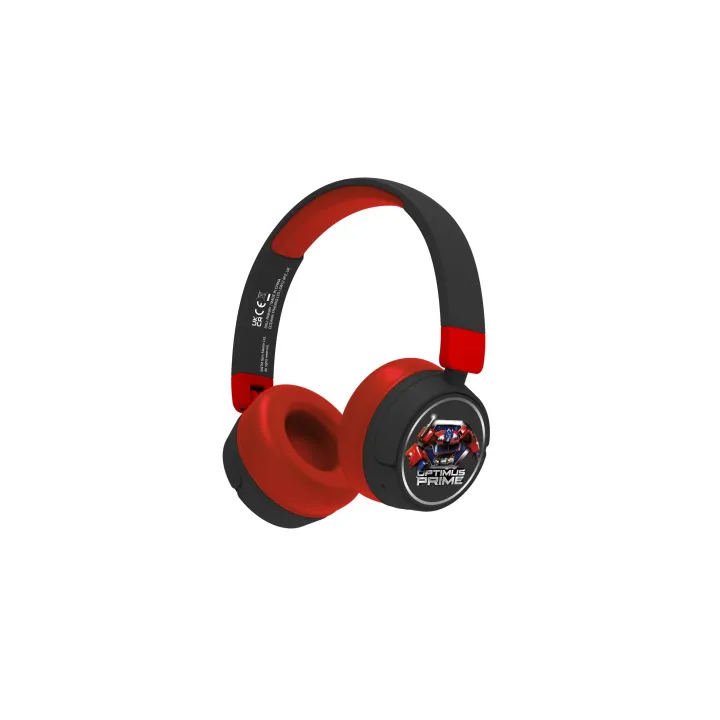 OTL Casques extra-auriculaires Transformers Optimus Prime rouge   noir