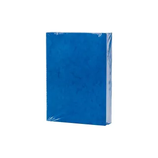 Office Focus Cahier décole A4 quadrillé 40 feuilles, bleu, 10 pièces