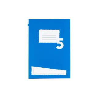 Office Focus Cahier décole FSC A4, À lignes, Bleu, 10 Pièce-s