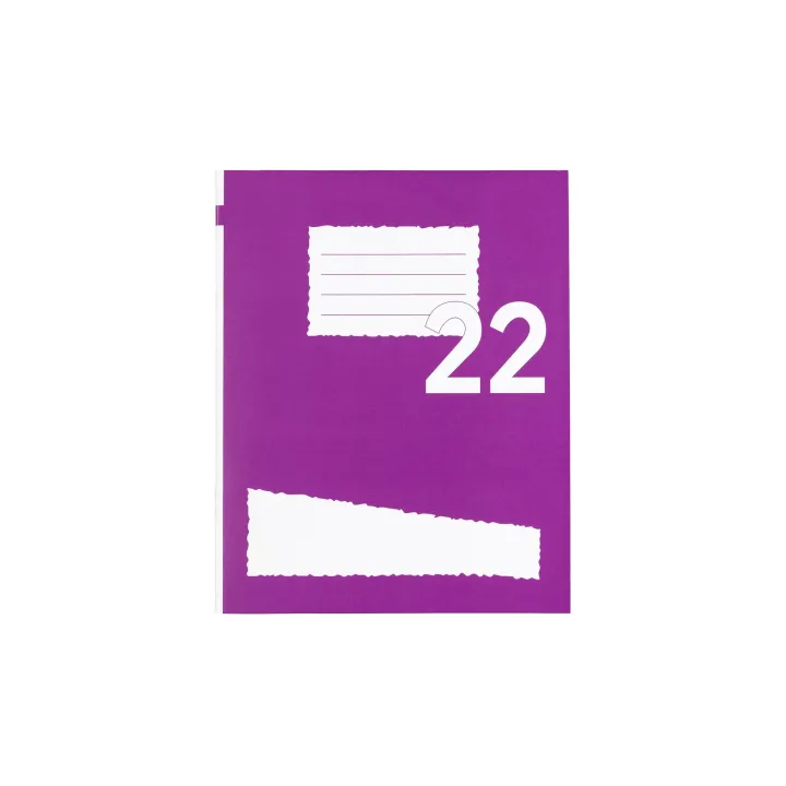 Office Focus Cahier décole FSC E5, Vierge, Violet, 10 Pièce-s