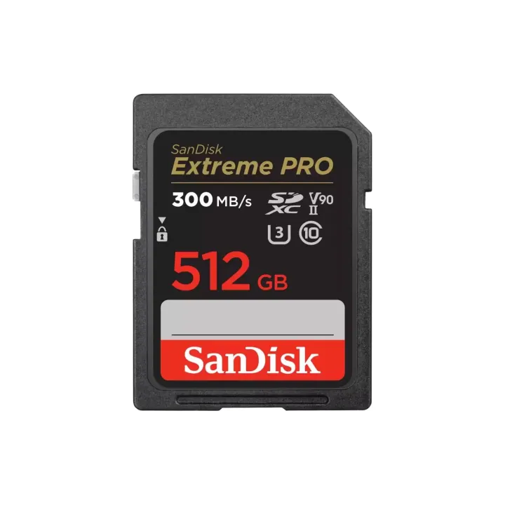 SanDisk Carte SDXC Extreme PRO UHS-II 512 GB