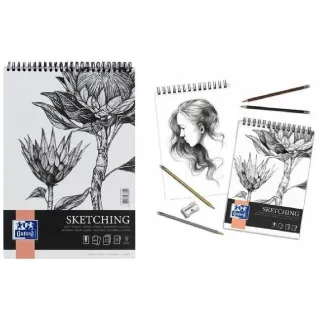 Oxford Carnet de dessin Art Sketching A3, 50 feuilles