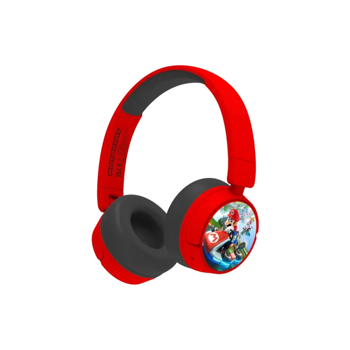 OTL Casques extra-auriculaires Mario Kart Noir  Rouge