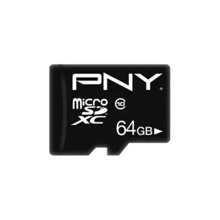PNY Carte microSDXC Performance Plus 64 GB