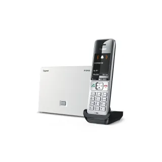 Gigaset Téléphone sans fil Comfort 500A IP BASE  Argenté