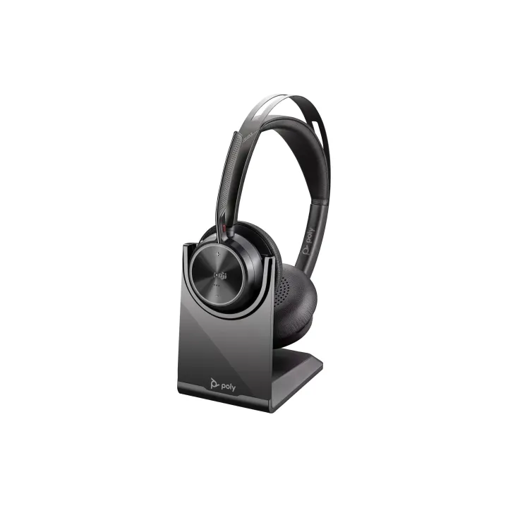 Poly Casque Voyager Focus 2 MS USB-A avec station de chargement