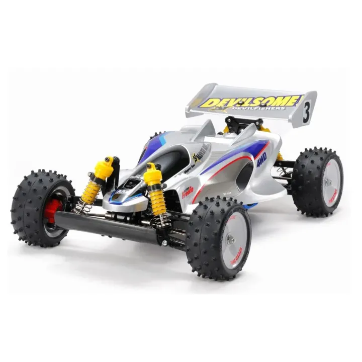 Tamiya Buggy Manta Ray 4WD DF-01 Kit de construction, 1:10