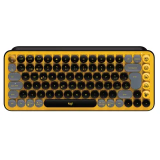 Logitech Clavier POP Keys Blast Yellow