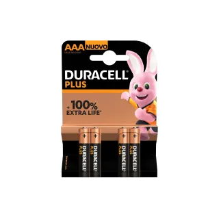 Duracell Pile Plus Power AAA-LR03 K4 4 Pièce-s