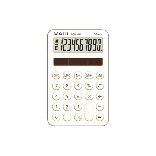 Maul Calculatrice ECO MD1 Blanc