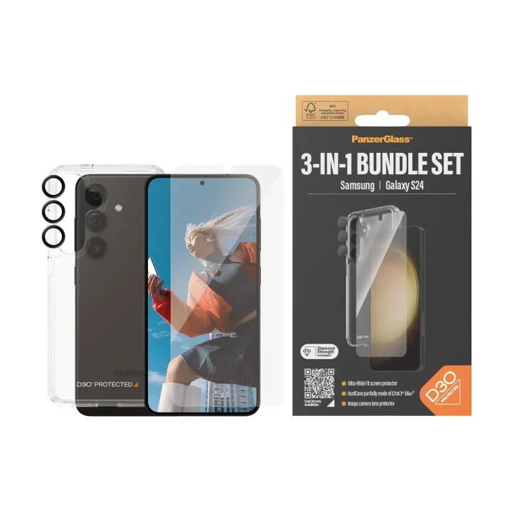 Panzerglass 3-in-1 Bundle Galaxy S24