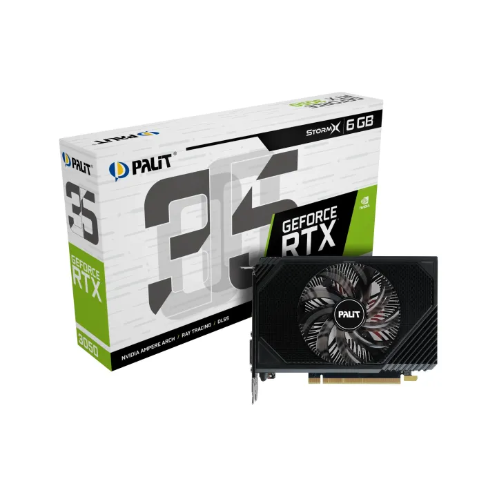 Palit Carte graphique GeForce RTX 3050 StormX 6 Go