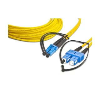 Lightwin Câble patch à fibre optique Singlemode LC – SC, OS2, Duplex, 3 m