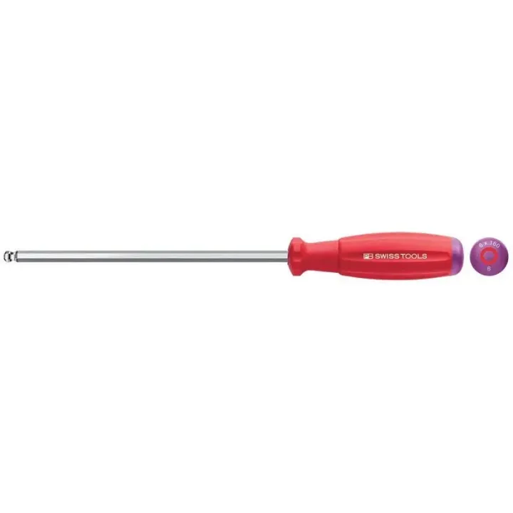 PB Swiss Tools Tournevis SwissGrip 8206S-2 douille hexagonale