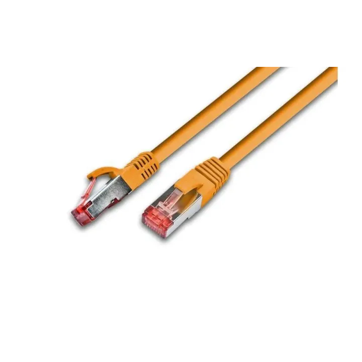 Wirewin Câble patch RJ-45 - RJ-45, Cat 6A, S-FTP, 25 m, Orange