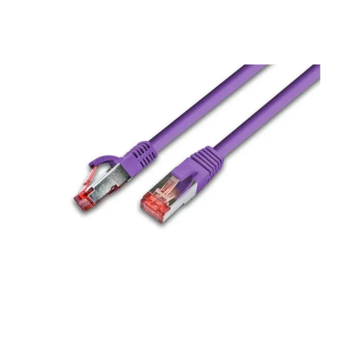 Wirewin Câble patch RJ-45 - RJ-45, Cat 6A, S-FTP, 3 m, Violet