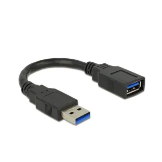 Delock Câble de prolongation USB 3.0  USB A - USB A 0.15 m