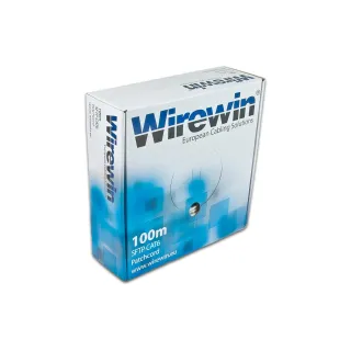 Wirewin Câble de renvoi VKBOX KAT6 PATCH Cat 6, S-FTP, 100 m, Gris