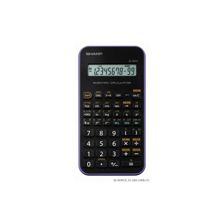 Sharp Calculatrice EL-501X-VL
